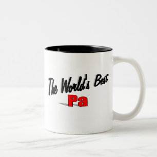Caneca De Café Em Dois Tons O melhor Pa do mundo
