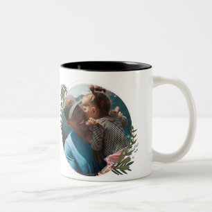 Caneca De Café Em Dois Tons O melhor Pai do mundo MugMug