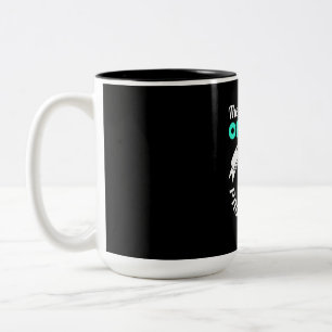 Caneca De Café Em Dois Tons O Melhor Tipo De Mãe Levanta Um Programador
