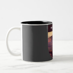 Caneca De Café Em Dois Tons O Mesa da Caça