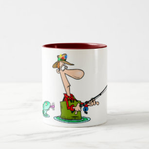 CANECA DE CAFÉ EM DOIS TONS **O MEU PESCADOR FAVORITO"