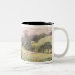 Caneca De Café Em Dois Tons O Milkmaid, 1860 (w/c no papel)