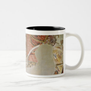 Caneca De Café Em Dois Tons O mosaico de Alexander