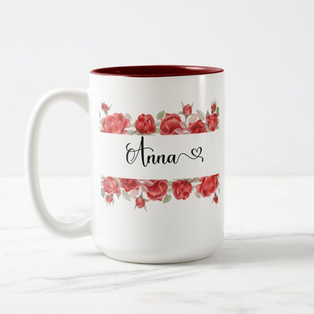 Caneca De Café Em Dois Tons O Mug 15oz de Anna (veja mais opções) (Esquerda)