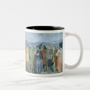 Caneca De Café Em Dois Tons O mundo novo, 1791-97 (óleo em canvas) (veja