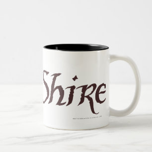 Caneca De Café Em Dois Tons O nome SHIRE™ é sólido