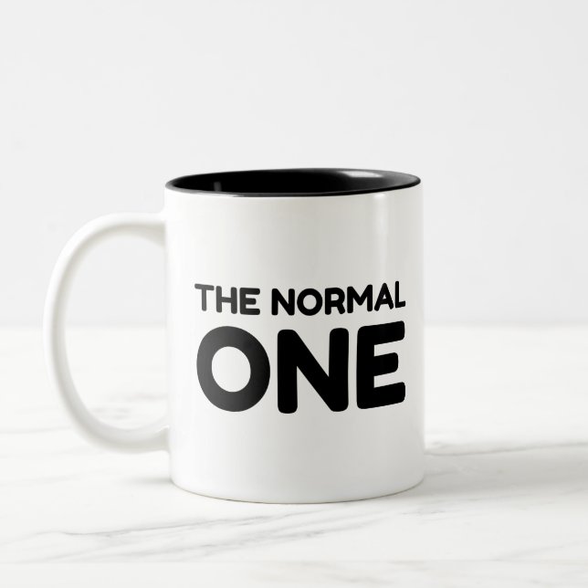 CANECA DE CAFÉ EM DOIS TONS O NORMAL (Esquerda)