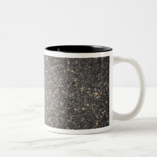 Caneca De Café Em Dois Tons O núcleo do Centauri de Omega globular do conjunt