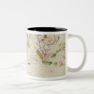 Caneca De Café Em Dois Tons O Oceano Índico