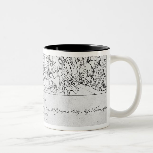 Caneca De Café Em Dois Tons O Opera do mendigo (Direita)