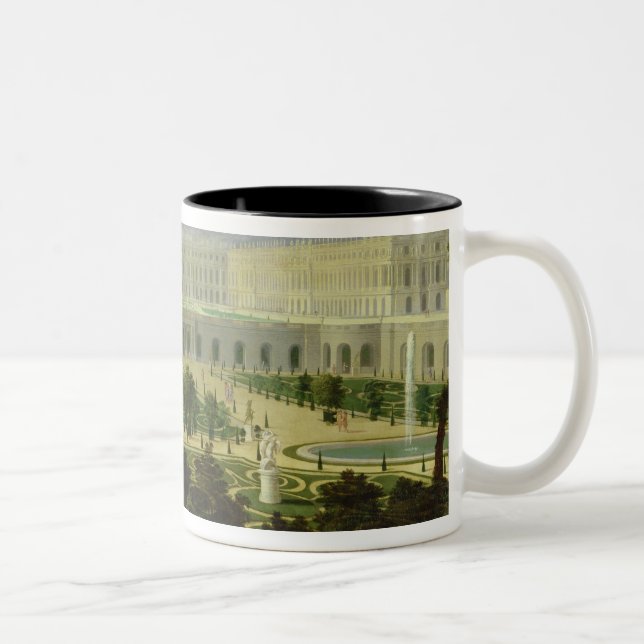Caneca De Café Em Dois Tons O Orangery em Versalhes (Direita)