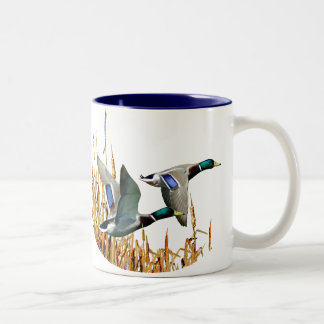 CANECA DE CAFÉ EM DOIS TONS O PATO SELVAGEM DUCKS O VÔO