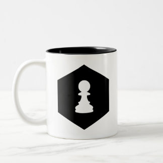 Caneca De Café Em Dois Tons O Peão