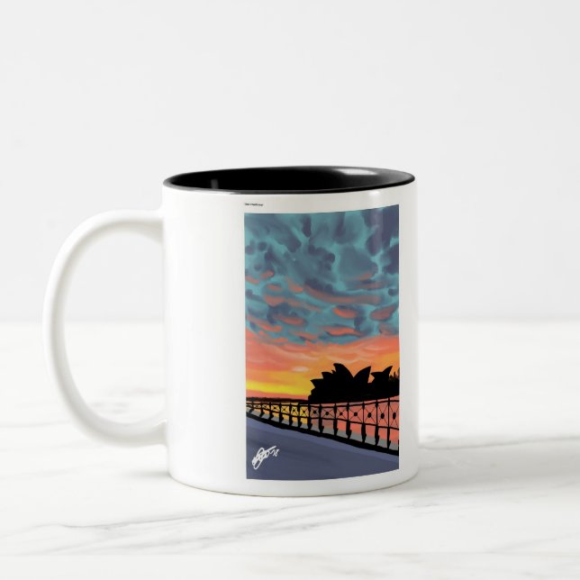 Caneca De Café Em Dois Tons O porto - Mug (Esquerda)
