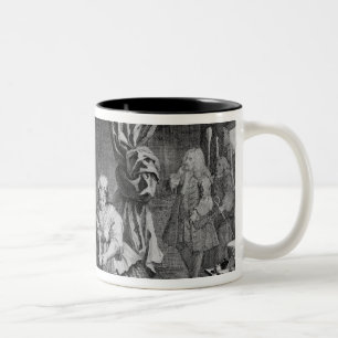 Caneca De Café Em Dois Tons O progresso de uma prostituta
