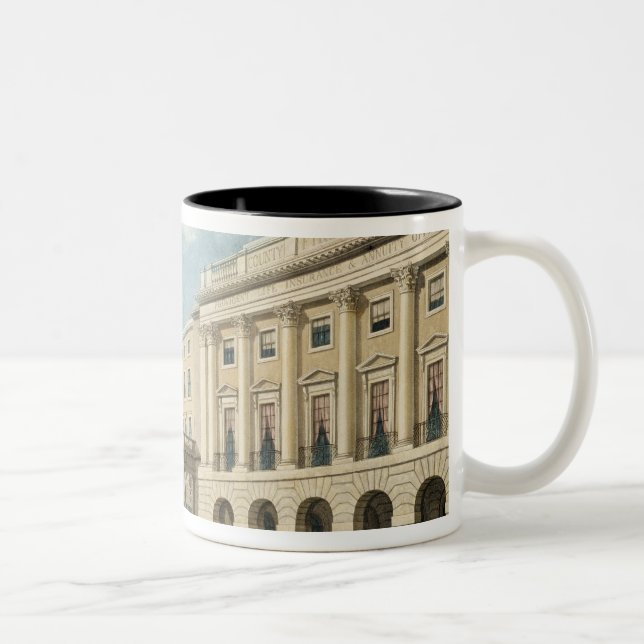 Caneca De Café Em Dois Tons O quadrante, rua regente, de Piccadilly Circu (Direita)