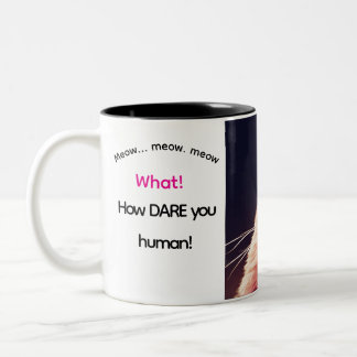Caneca De Café Em Dois Tons O que ele acabou de dizer!