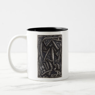 Caneca De Café Em Dois Tons O que ele pode saber... do coração?