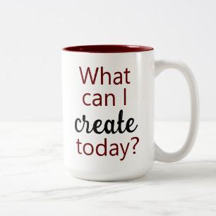 Caneca De Café Em Dois Tons O Que Posso Criar Hoje? Coffee Mug