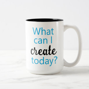 Caneca De Café Em Dois Tons O Que Posso Criar Hoje? Coffee Mug
