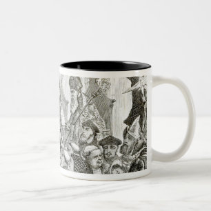 Caneca De Café Em Dois Tons O Recantation do arcebispo Cranmer