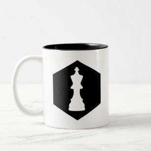 Caneca De Café Em Dois Tons O Rei