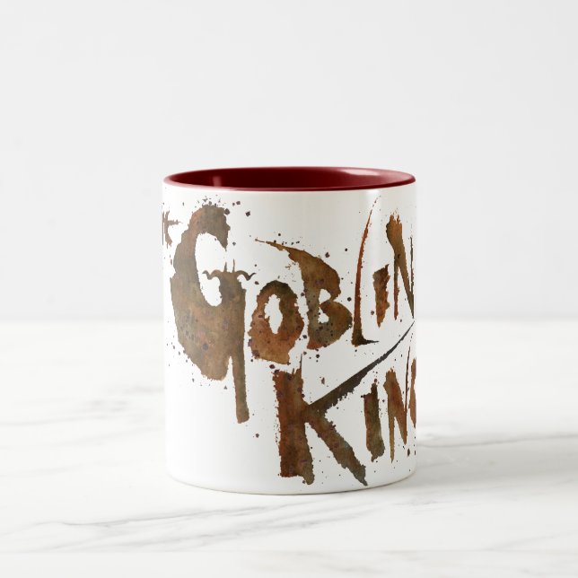 Caneca De Café Em Dois Tons O Rei Goblin (Centro)