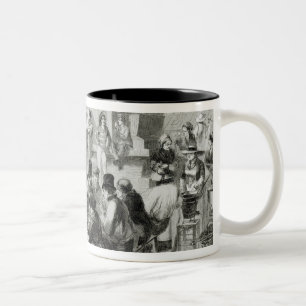Caneca De Café Em Dois Tons O restaurante dos pés molhados
