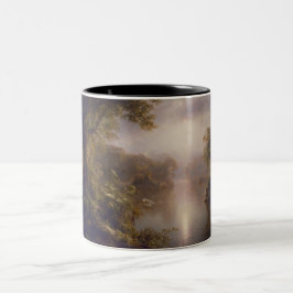 Caneca De Café Em Dois Tons O rio da luz (Manhã nos trópicos)