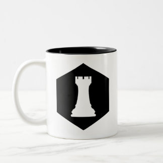Caneca De Café Em Dois Tons O Rook