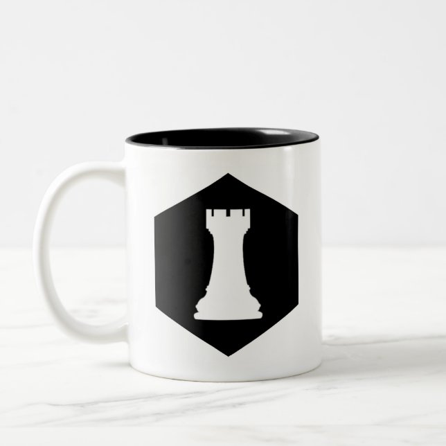 Caneca De Café Em Dois Tons O Rook (Esquerda)