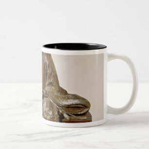 Caneca De Café Em Dois Tons O Sadaijin no traje cerimonial