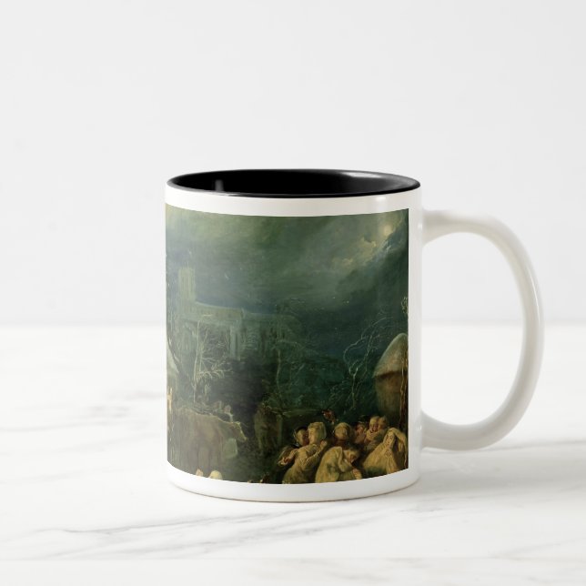 Caneca De Café Em Dois Tons O salvamento de John Wesley (Direita)