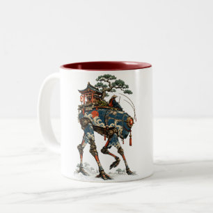Caneca De Café Em Dois Tons O Santuário Ambulante