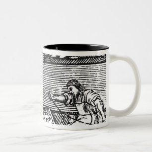 Caneca De Café Em Dois Tons O sapateiro