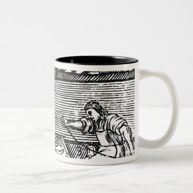 Caneca De Café Em Dois Tons O sapateiro (Direita)