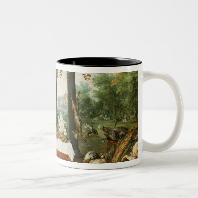 Caneca De Café Em Dois Tons O sentido de gosto, 1618 (Direita)