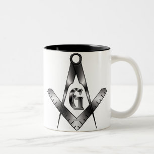 Caneca De Café Em Dois Tons O símbolo de prata