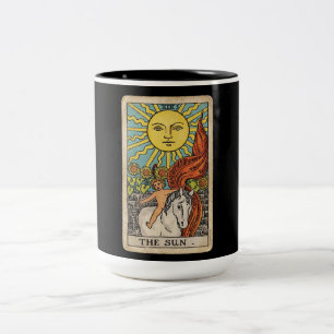 Caneca De Café Em Dois Tons O Sol Tarot