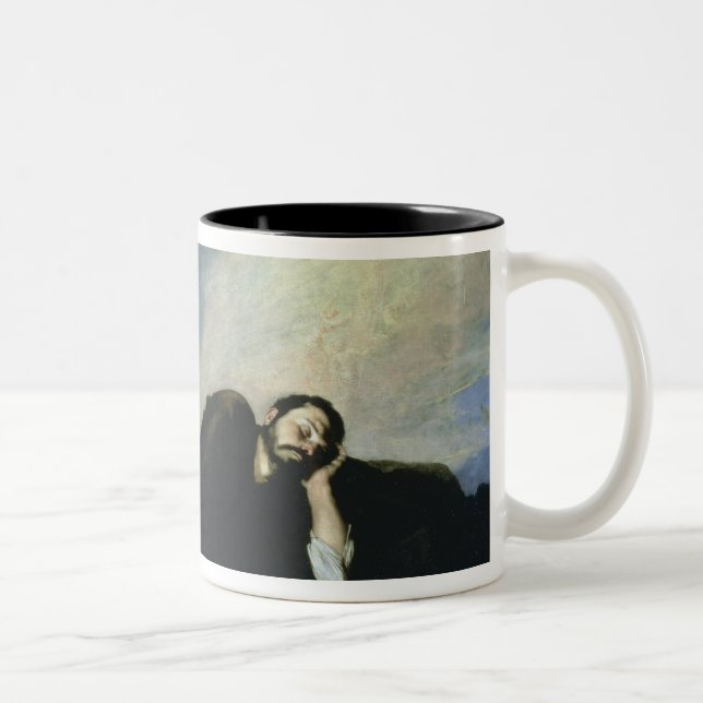Caneca De Café Em Dois Tons O sonho de Jacob, 1639 (Direita)
