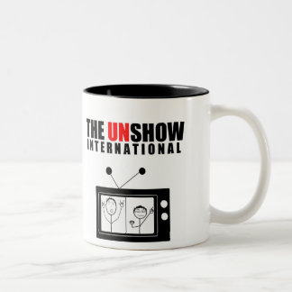 Caneca De Café Em Dois Tons O suporte da bebida de Unshow Unsmall