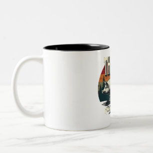 Caneca De Café Em Dois Tons O surtador de porco