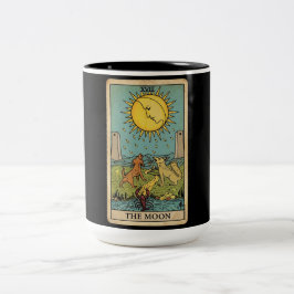 Caneca De Café Em Dois Tons O Tarot da Lua