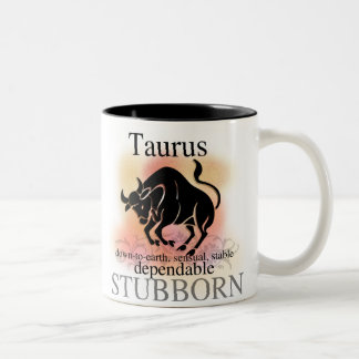 Caneca De Café Em Dois Tons O Taurus sobre você agride