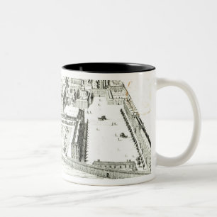 Caneca De Café Em Dois Tons O templo