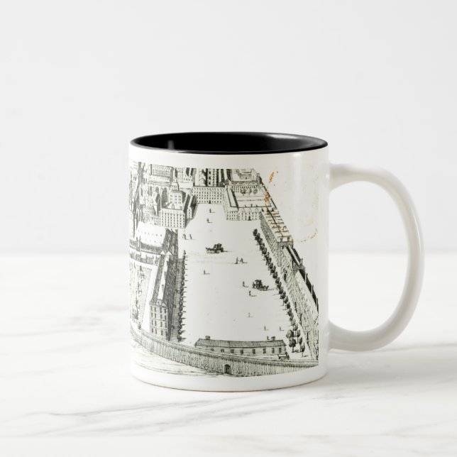 Caneca De Café Em Dois Tons O templo (Direita)