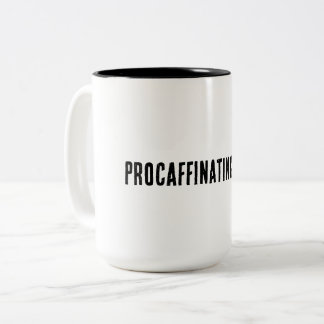 Caneca De Café Em Dois Tons O tempo é café