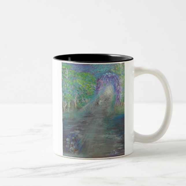 Caneca De Café Em Dois Tons O trajeto de acolhimento (Direita)