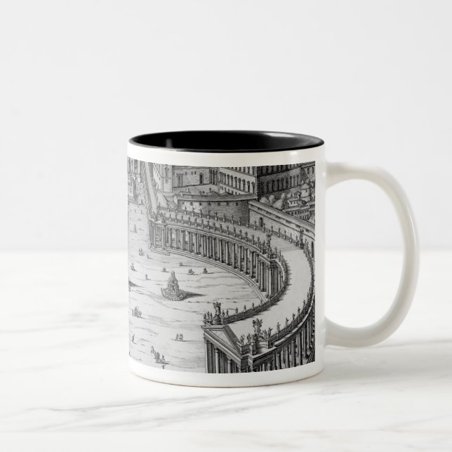 Caneca De Café Em Dois Tons O vaticano, Roma (Direita)