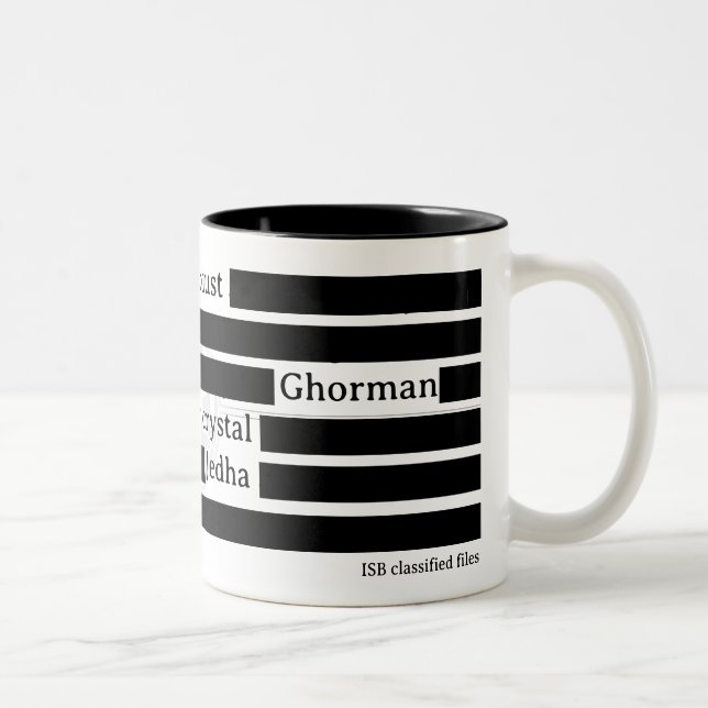 CANECA DE CAFÉ EM DOIS TONS O VAZAMENTO ACIDENTAL (Direita)